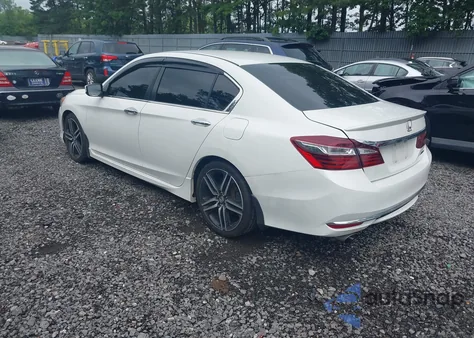 2017 Honda Accord Sport Se из США, поврежденный, VIN 1HGCR2F11HA079796